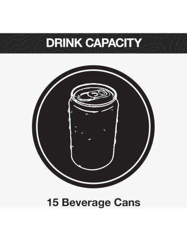 Cooler Pelican Elite 20 Cuartos Blanco/Gris 19 Litros