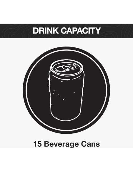 Cooler Pelican Elite 20 Cuartos Blanco/Gris 19 Litros