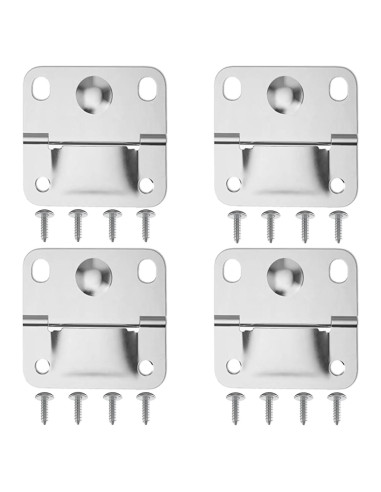 Juego de Bisagras de Acero Inoxidable VEEBELL para Cooler Coleman