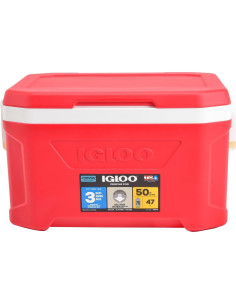 Caja de Enfriamiento Igloo Profile II 47L Roja para Camping 2
