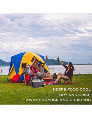 Redes de Almacenamiento para Nevera VEEBELL - 2 Piezas 45.7x24.9cm