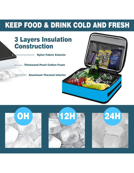 Bolsa de Enfriador Impermeable WITSTEP para Paddle Board 12L