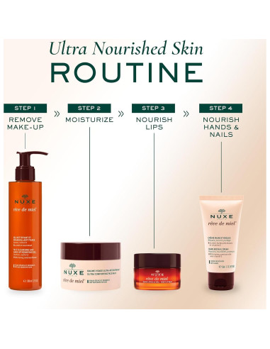 Gel Desmaquillante Facial Nuxe Rve de Miel 198.7 ml Suavizante