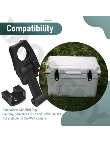 Cierre de Cámara de Cooler YAQINGMY FBQQ-LS Negro