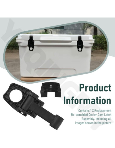 Cierre de Cámara de Cooler YAQINGMY FBQQ-LS Negro