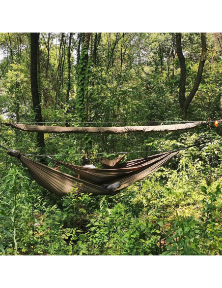 Hamaca de Almacenamiento Onewind Clip On Verde Oliva 70x50cm Hamaca de Almacenamiento Onewind Clip On Verde Oliva 70x50cm