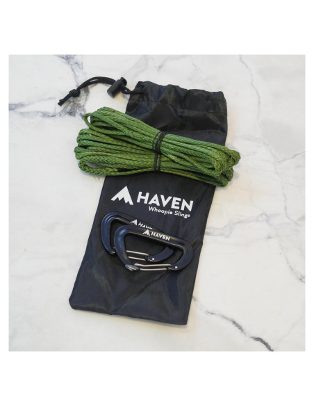 Hamaca Haven Tents Whoopie Slings Verde - Accesorios Camping Hamaca Haven Tents Whoopie Slings Verde - Accesorios Camping