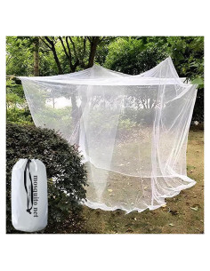 Red de Mosquitos Grande emopaw 210.8x200.7x180.3cm Malla Blanca