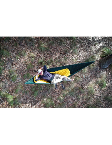 Hamaca Bliss Individual Verde - Camping 300x150 cm 160 kg