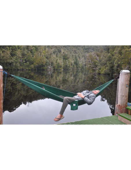 Hamaca Bliss Individual Verde - Camping 300x150 cm 160 kg Hamaca Bliss Individual Verde - Camping 300x150 cm 160 kg