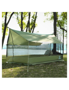 Tienda de Pantalla REDCAMP 3x2x1.9m para Camping y Jardín