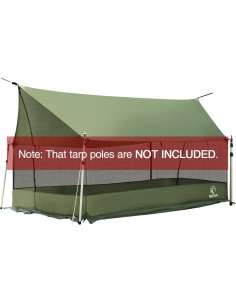 Tienda de Pantalla REDCAMP 3x2x1.9m para Camping y Jardín 2