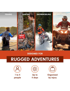 Kit Médico Sportsman 200 Adventure Medical Kits - 4 Personas 2