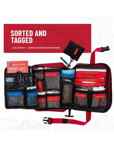 Kit de Primeros Auxilios Impermeable Surviveware - 1.04 kg Kit de Primeros Auxilios Impermeable Surviveware - 1.04 kg