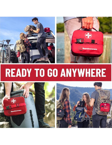 Kit de Primeros Auxilios Impermeable Surviveware - 1.04 kg