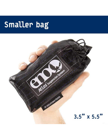 Correa para Árbol ENO Atlas - Soporta 400 lbs - Camping