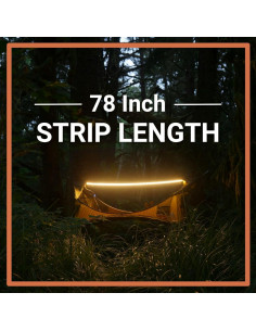Luces LED de Tira Regulables Haven - 2m para Camping y Hamacas 2