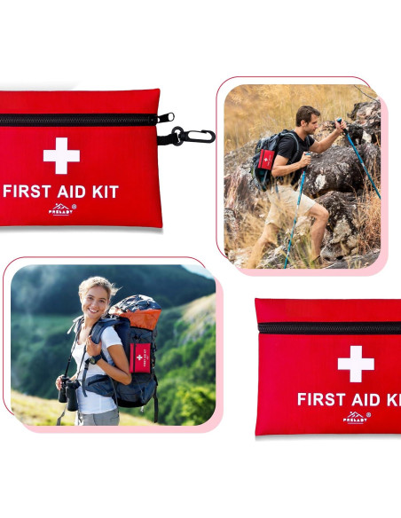 Kit de Primeros Auxilios Pequeño Prelady 152 Piezas Viaje TSA