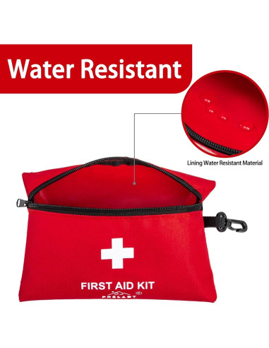 Kit de Primeros Auxilios Pequeño Prelady 152 Piezas Viaje TSA
