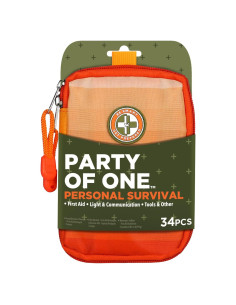Kit de Supervivencia Personal Be Smart Get Prepared 34 Piezas