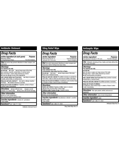 Kit de Supervivencia Personal Be Smart Get Prepared 34 Piezas