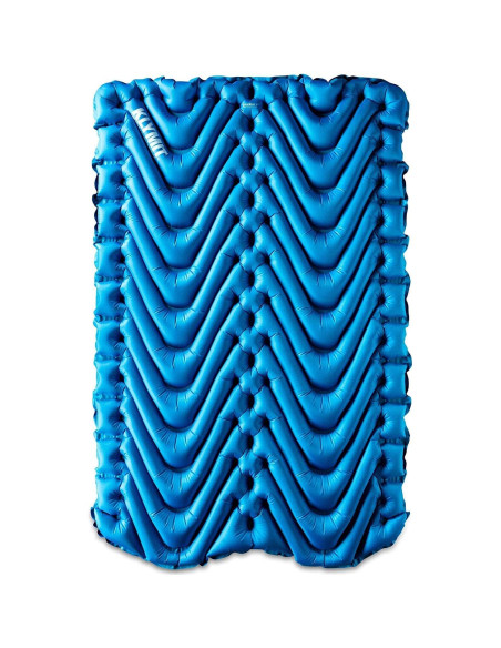 Klymit Almohadilla Aislada Doble V + Estática V2 para Acampar