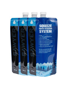Bolsas Apretables Sawyer para Filtración de Agua 0.95 L