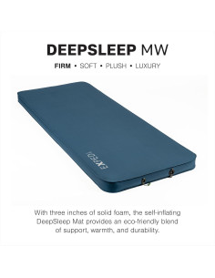 Colchón de auto inflado Exped DeepSleep Mediano 182.88x65.02cm 2