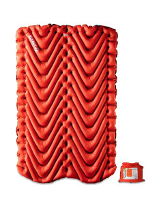 Colchón Inflable Doble V Aislado Klymit para Camping 188x119 cm 2