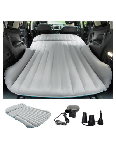 Colchón Inflable SUV KMZ Doble Cara 192x128 cm con Bomba