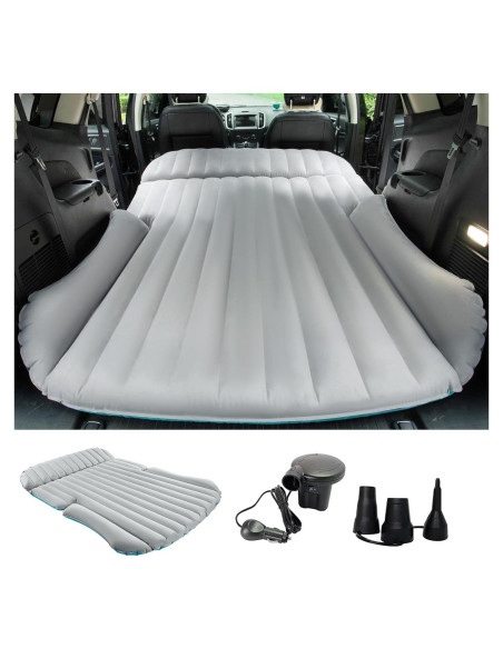 Colchón Inflable SUV KMZ Doble Cara 192x128 cm con Bomba