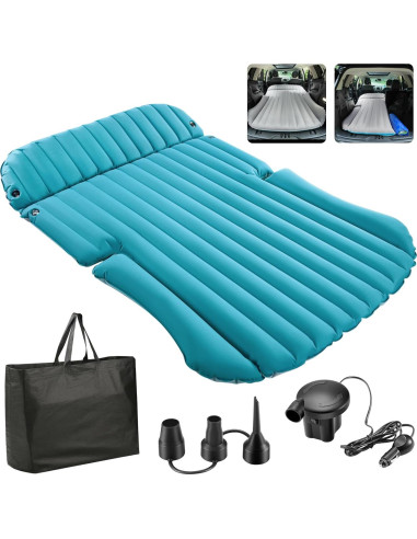 Colchón Inflable SUV KMZ Doble Cara 192x128 cm con Bomba
