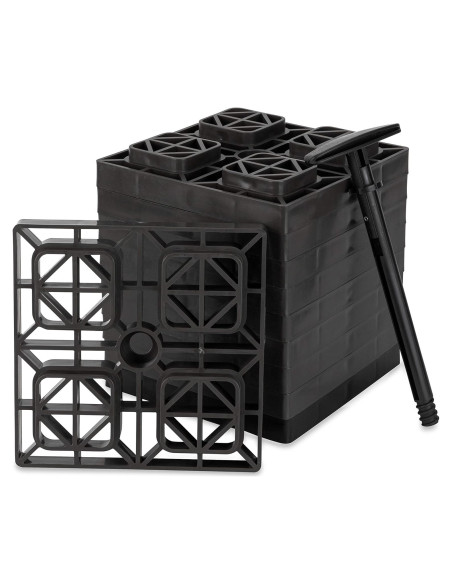 Bloques de Nivelación Camco FasTen para RV - Paquete de 10