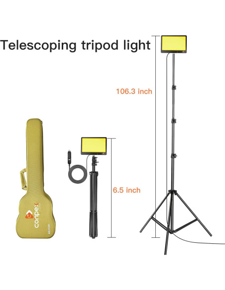 Luz LED de Camping CONPEX FR-19 PRO 23000 Lúmenes 12V