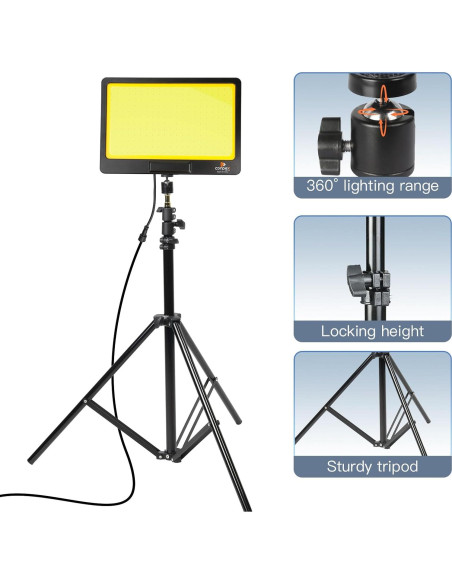 Luz LED de Camping CONPEX FR-19 PRO 23000 Lúmenes 12V