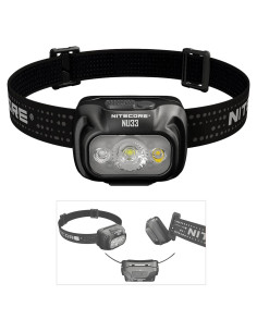 Lámpara Frontal Nitecore NU33 700 Lúmenes Recargable USB-C