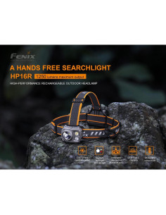 Linterna Frontal Fenix HP16R 1250 Lúmenes Recargable USB-C 2