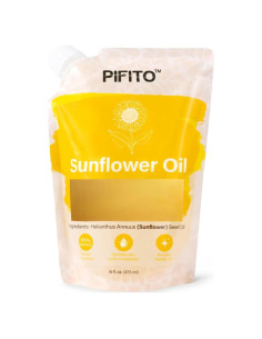 Aceite de Girasol Pifito 475ml 100% Puro para Jabón y Cuidado de la Piel