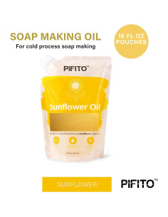 Aceite de Girasol Pifito 475ml 100% Puro para Jabón y Cuidado de la Piel 2