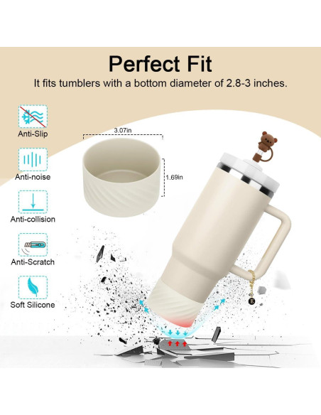 Juego de Accesorios para Taza Stanley Buchele 8 Piezas Silicona