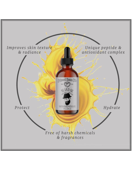 Aceite para Barba Natural Born Oils 3.78L Orgánico Vitamina E