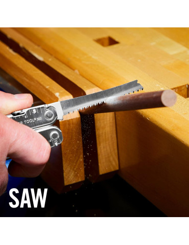 Multiherramienta Leatherman Super Tool 300 - 19 Herramientas, Acero Inoxidable