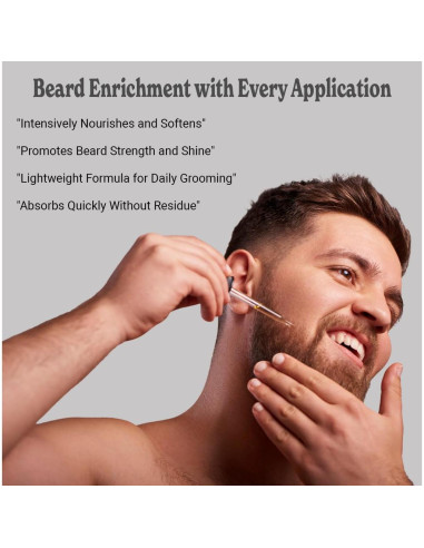 Aceite para Barba Natural Born Oils 3.78L Orgánico Vitamina E