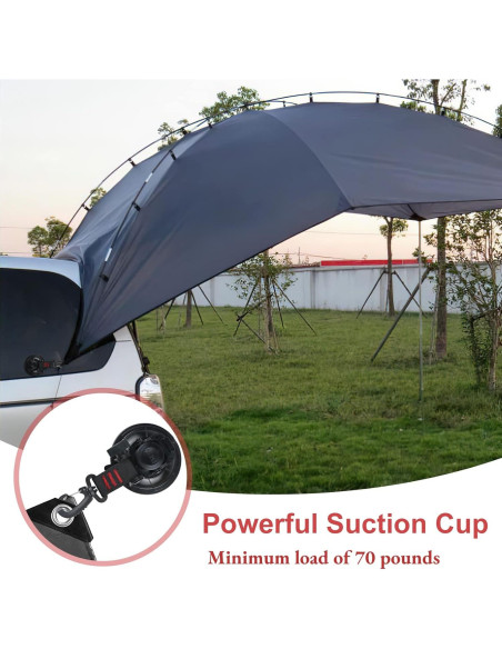 Ancla de Ventosa Vashly 4pcs Alta Resistencia 31.75kg