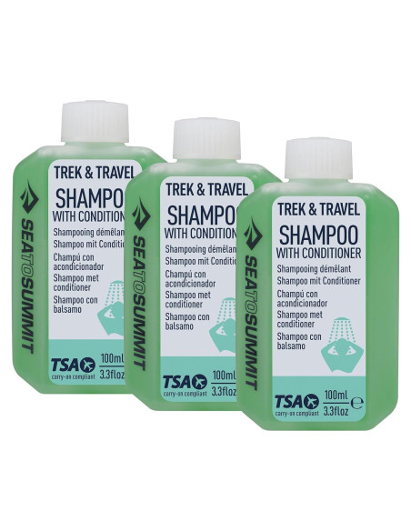 Champú Líquido Acondicionador Sea to Summit 3x100ml Viaje