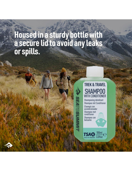 Champú Líquido Acondicionador Sea to Summit 3x100ml Viaje