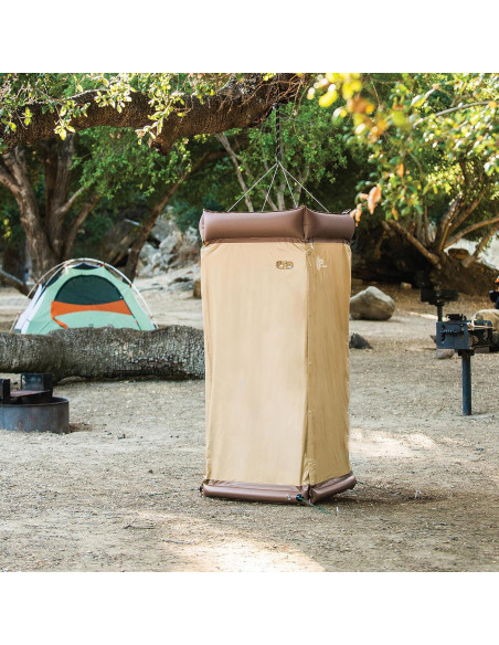Cerca de Ducha Camping Advanced Elements Beige Plata