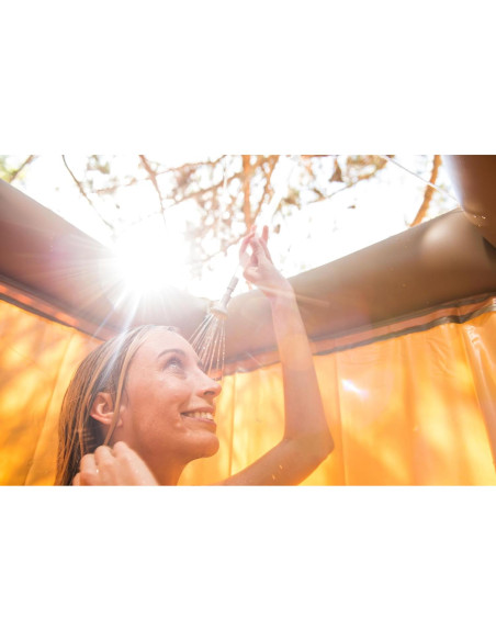 Cerca de Ducha Camping Advanced Elements Beige Plata