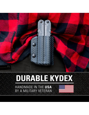 Funda Kydex Clip & Carry para Multiherramienta SOG Powerlock - Negro