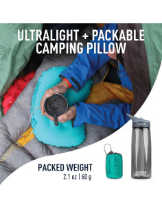 Almohada Inflable Ultraligera Sea to Summit Aeros Regular 2